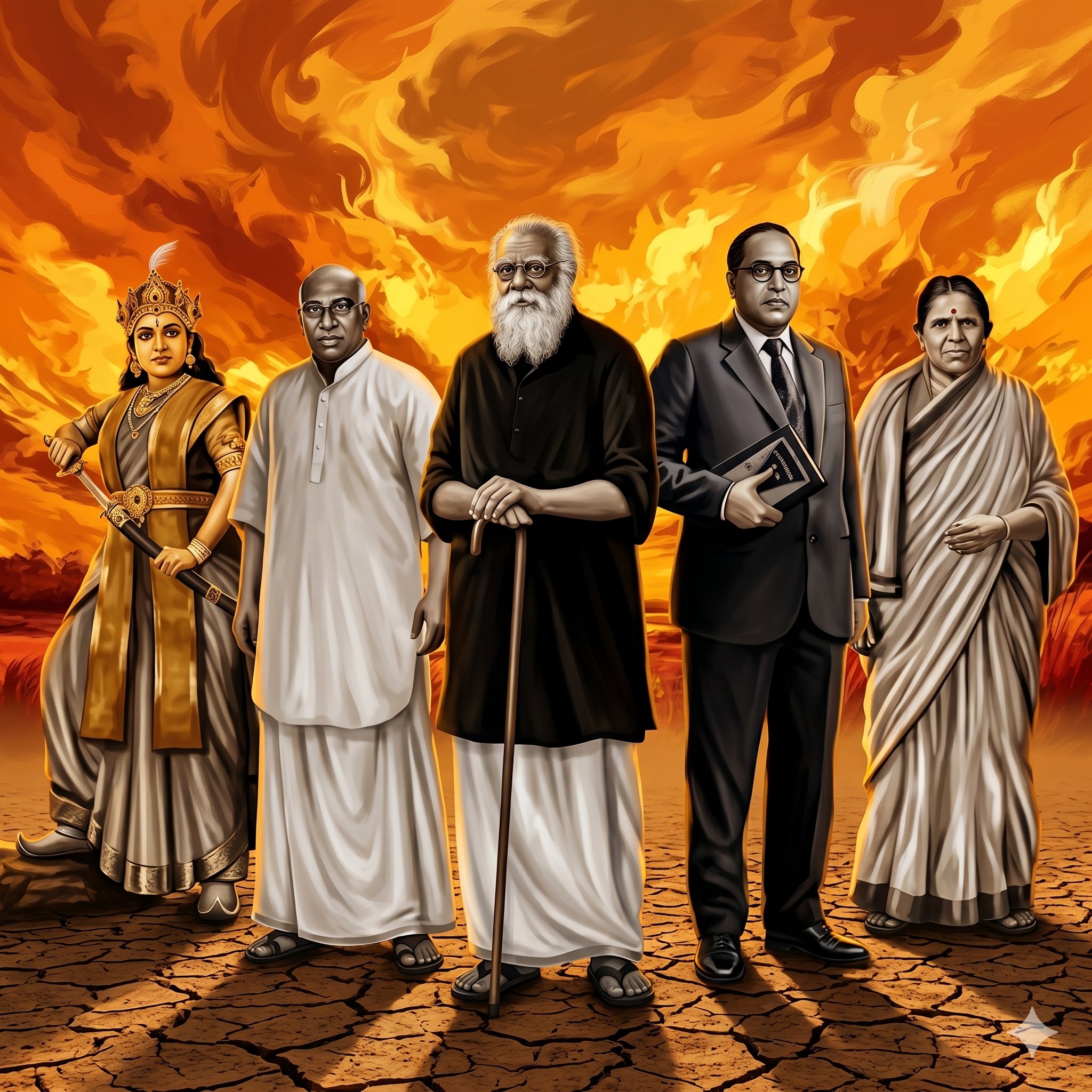 Kolgai Thalaivargal — TVK Ideological Leaders